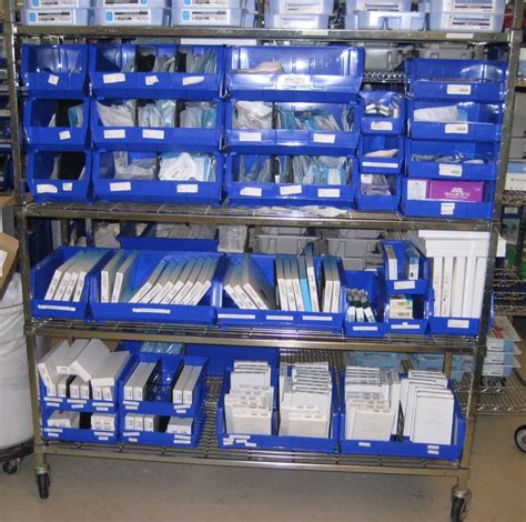 hospital supply storage regulations